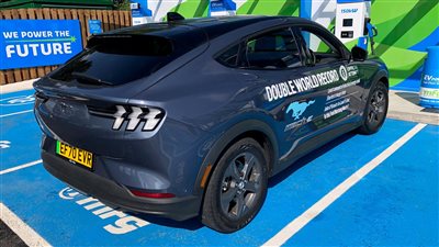 فورد موستانج ماك-إي الكهربائية تسجل رقمين قياسيين بموسوعة جينيس