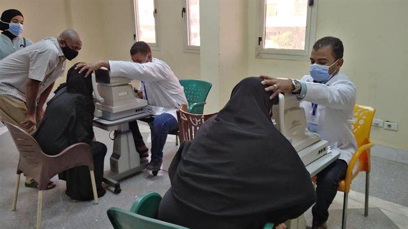 فعاليات القافلة الطبية