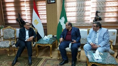 محافظ الشرقية يلتقى رئيس قطاع الثقافة بالمنصورة 