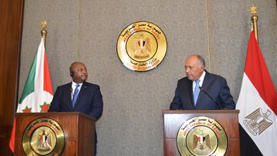 خلال زيارته لمصر.. وزير خارجية بوروندي يتحدث عن الحل العسكري لأزمة سد النهضة