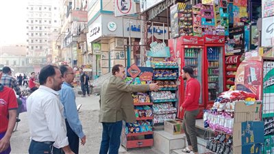 تحرير 41 محضر مخالفة ومصادرة 15 شيشة بالمنيا