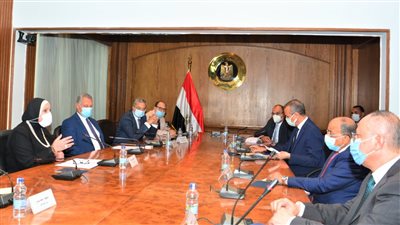 وزيرا الصناعة والتنمية المحلية يبحثان إعداد قاعدة بيانات للمشروعات الصغيرة