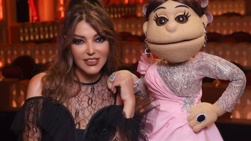 سميرة سعيد مع أبلة
