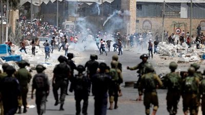 إصابة عشرات الفلسطينيين في مواجهات مع الاحتلال بالضفة