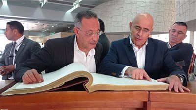 رئيس أركان الجيش القبرصي يزور المتحف القومي للحضارة