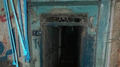 تساقط أجزاء من عقار بسبب حريق في شقة سكنية بالإسكندرية