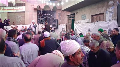 أمين الدشناوي يشعل حماس الصوفية في الليلة الختامية لمولد 