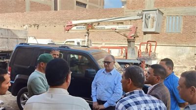 سكرتير عام الجيزة يتفقد أعمال النظافة وتوسعات الطريق الأبيض وأبو رواش
