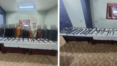 حملة أمنية بأسيوط تضبط 24 قطعة سلاح نارى و5 تجار مخدرات