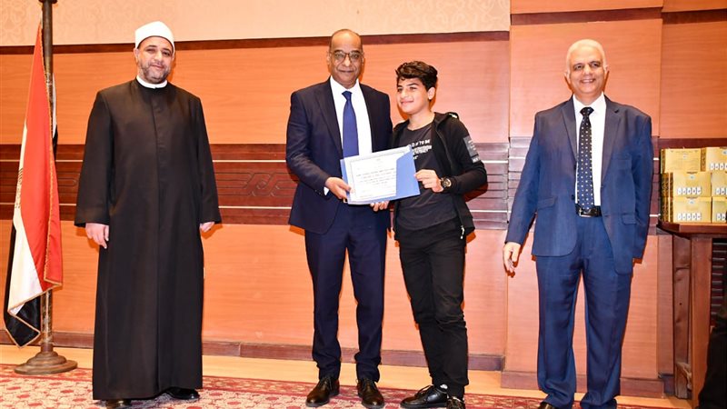 تكريم الفائزين بالمسابقة