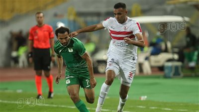 نيمار يحرز الهدف الأول للزمالك في مرمى المصري |صور