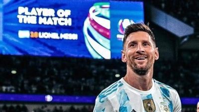 ميسي رجل مباراة الأرجنتين والمكسيك 