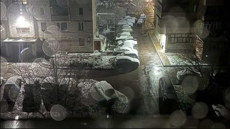 تساقط الثلوج على