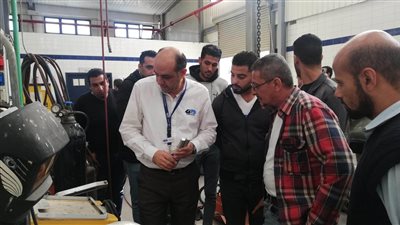 القوى العاملة: زيارة ميدانية ومتابعة برامج التدريب المهني بالإسكندرية
