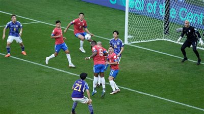 كأس العالم 2022.. هدف أول لكوستاريكا في مرمى اليابان 