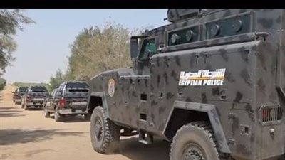 اللقطات الأولى لمصرع 7 عناصر إجرامية وضبط آخرين عقب تبادل إطلاق النيران| فيديو