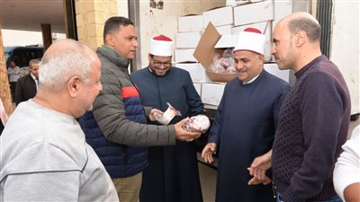 31 طنا إجمالي لحوم صكوك الأضاحي للأسر الأولى بالرعاية في الدقهلية 