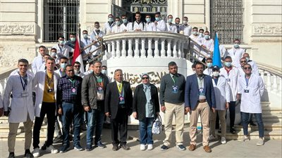 رحلات تبادلية لطلاب جامعة أسيوط ضمن مبادرة اعرف بلدك بالإسكندرية