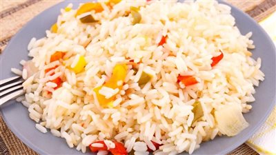 طريقة عمل الأرز الصيامي بالمشروم والجزر | فيديو 