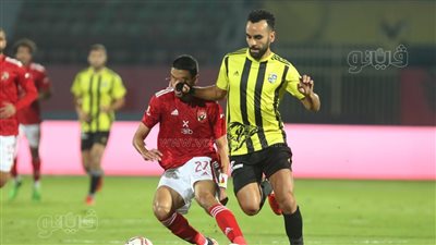 كريم فؤاد يحرز الهدف الأول للأهلي بمرمى المقاولون العرب | صور