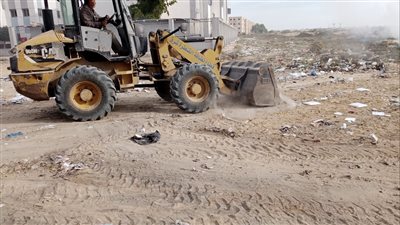 حملة للنظافة العامة في أبوصوير بالإسماعيلية