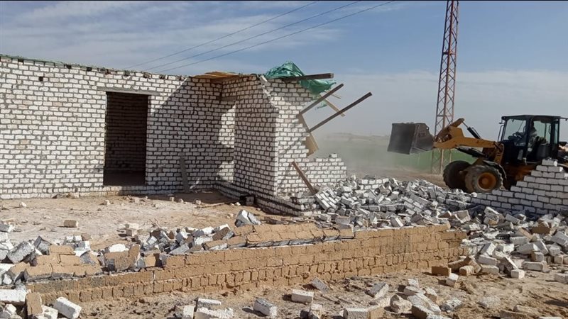 حملة إزالة بأسيوط
