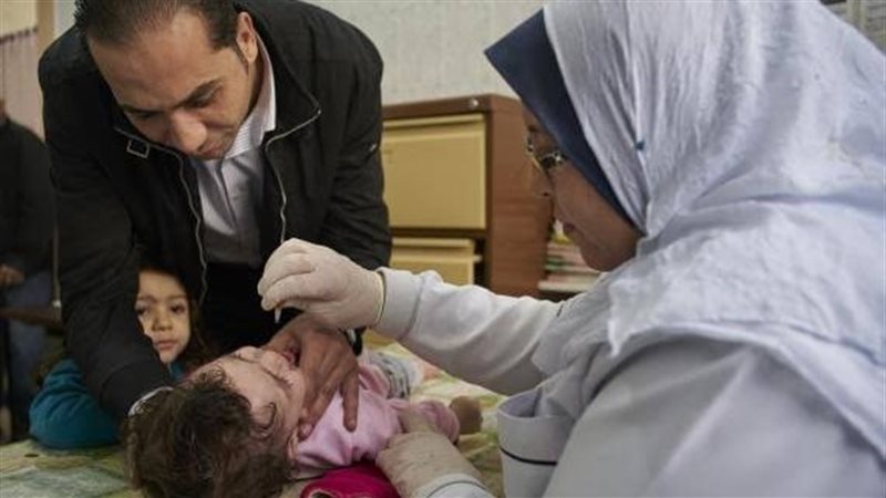 حملة تطعيم الاطفال