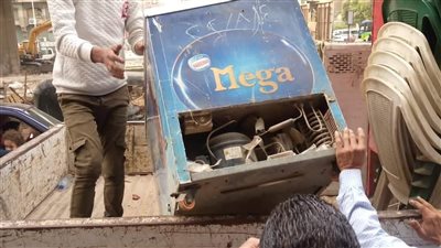 رفع 680 حالة إشغال وباعة جائلين بأوسيم والطالبية وجنوب الجيزة