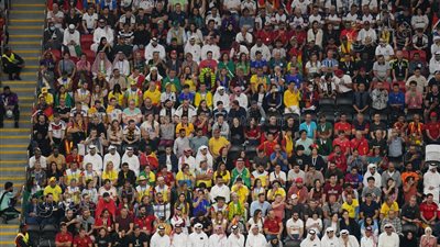 جماهير قطر تدعم نجم ألمانيا المسلم أثناء مباراة ألمانيا وإسبانيا |فيديو