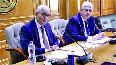 أيمن عاشور ورضا حجازي يناقشان نقل التجربة اليابانية في التعليم الفني والتكنولوجي لمصر 