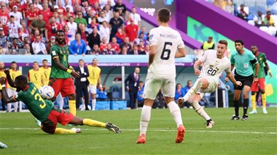 كأس العالم 2022.. صربيا تتقدم على الكاميرون 3 / 1 بعد مرور 60 دقيقة | فيديو وصور