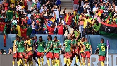 كأس العالم 2022.. أبو بكر وتشوبو يسجلان هدفين للكاميرون في مرمى صربيا | فيديو وصور