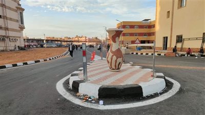 شوارع شربين تتجمل وقرى حياة كريمة جاهزة للافتتاح | صور 