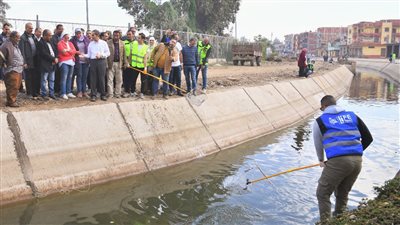 محافظ الغربية: تبطين 134 ترعة بتكلفة 2.6 مليار جنيه |صور