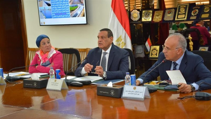 وزراء الري والبيئة