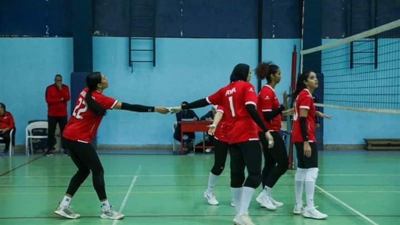 سيدات طائرة الأهلى