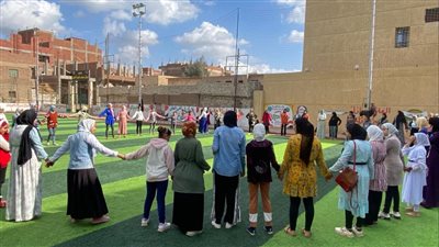 تدريبات أعضاء نادي الفتاة والمرأة بمراكز شباب القليوبية