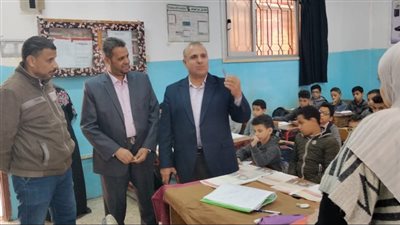 وكيل تعليم دمياط يتفقد سير العملية التعليمية بالمدارس | صور