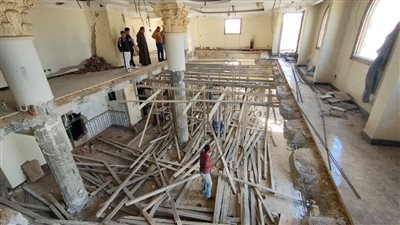 حملة بالإسكندرية لإزالة البناء المخالف بأحياء المنتزة وعامرية أول