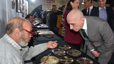 افتتاح المهرجان السنوي الخامس عشر للحرف التقليدية والتراثية| صور 