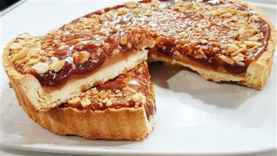 طريقة عمل تارت الكراميل في خطوات بسيطة|فيديو 