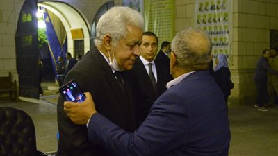 سياسيون وحزبيون فى عزاء القيادى الناصرى الراحل أمين إسكندر| فيديو