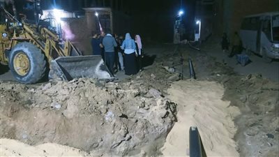 حملة لضبط وصلات المياه المخالفة بالقليوبية