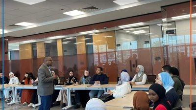 ورشة عمل ومناقشة مفتوحة مع أحد الخبراء في مجال الابتكار وريادة الأعمال بجامعة عين شمس