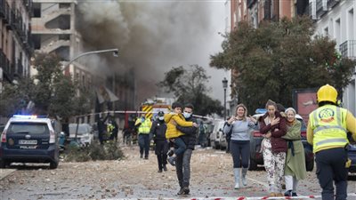 انفجار في السفارة الأوكرانية بمدريد