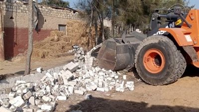 استمرار حملات إزالة التعديات على الأراضى الزراعية بالشرقية 