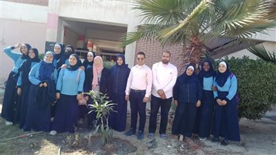 تدشين حملات تشجير بالمدارس بالتعاون مع مبادرة سطح أخضر