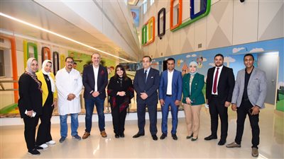 وزيرة الهجرة تزور مستشفى شفاء الأورمان لعلاج الأورام بالأقصر | صور 