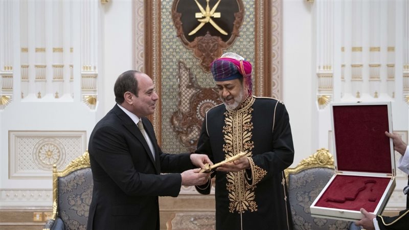 السلطان هيثم والرئيس