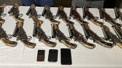 ضبط تشكيل عصابى للإتجار بالأسلحة النارية فى القليوبية